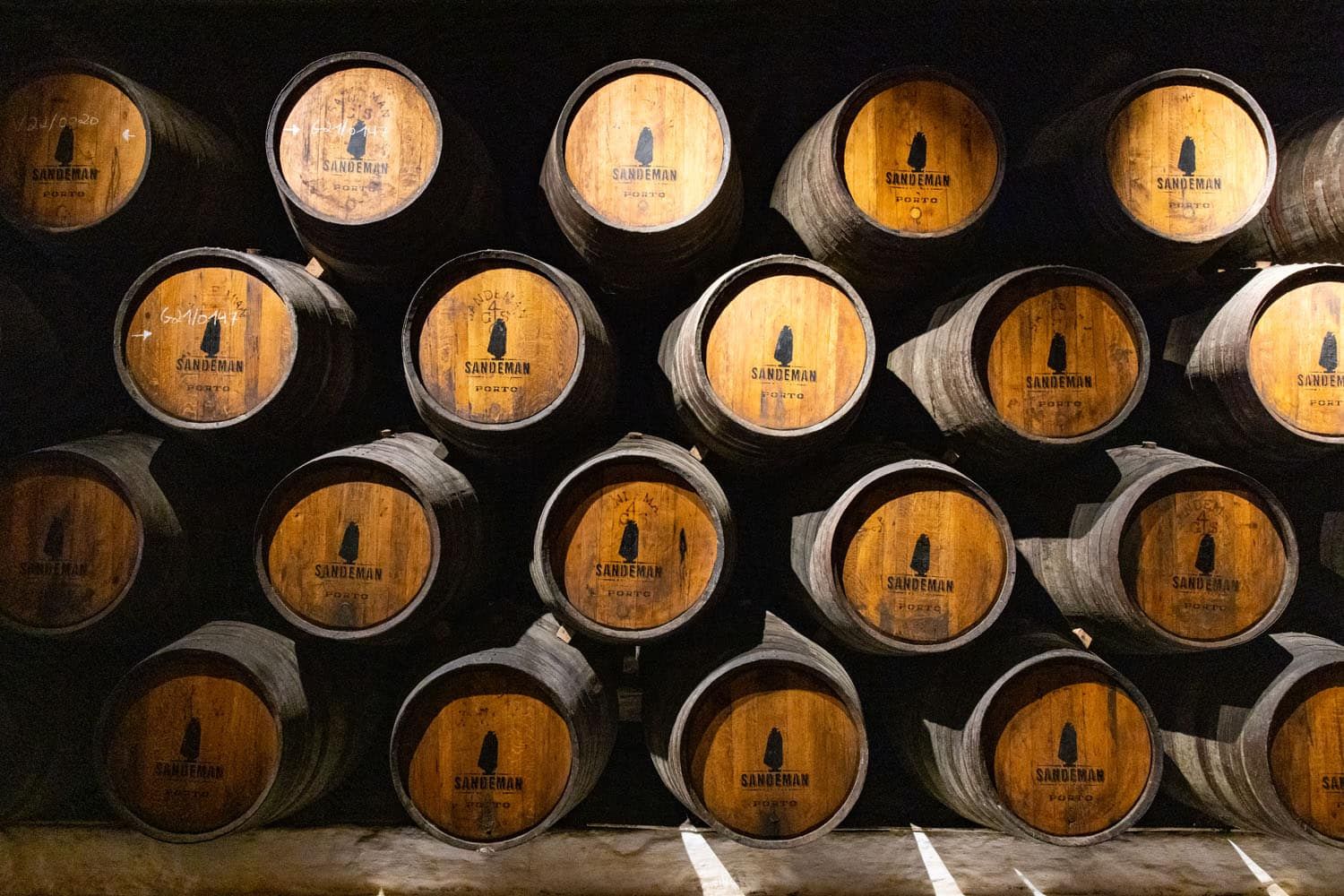 Sandeman Barrels | Wine Cellars in Porto