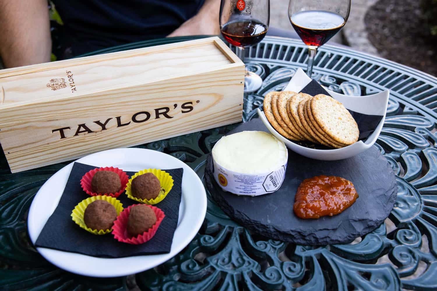 Tapas at Taylors | Wine Cellars in Porto