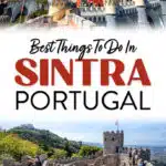 Best things to do in Sintra, Portugal. Pena Palace, Moorish Castle, Quinta da Regaleira, Initiation Well, and more.