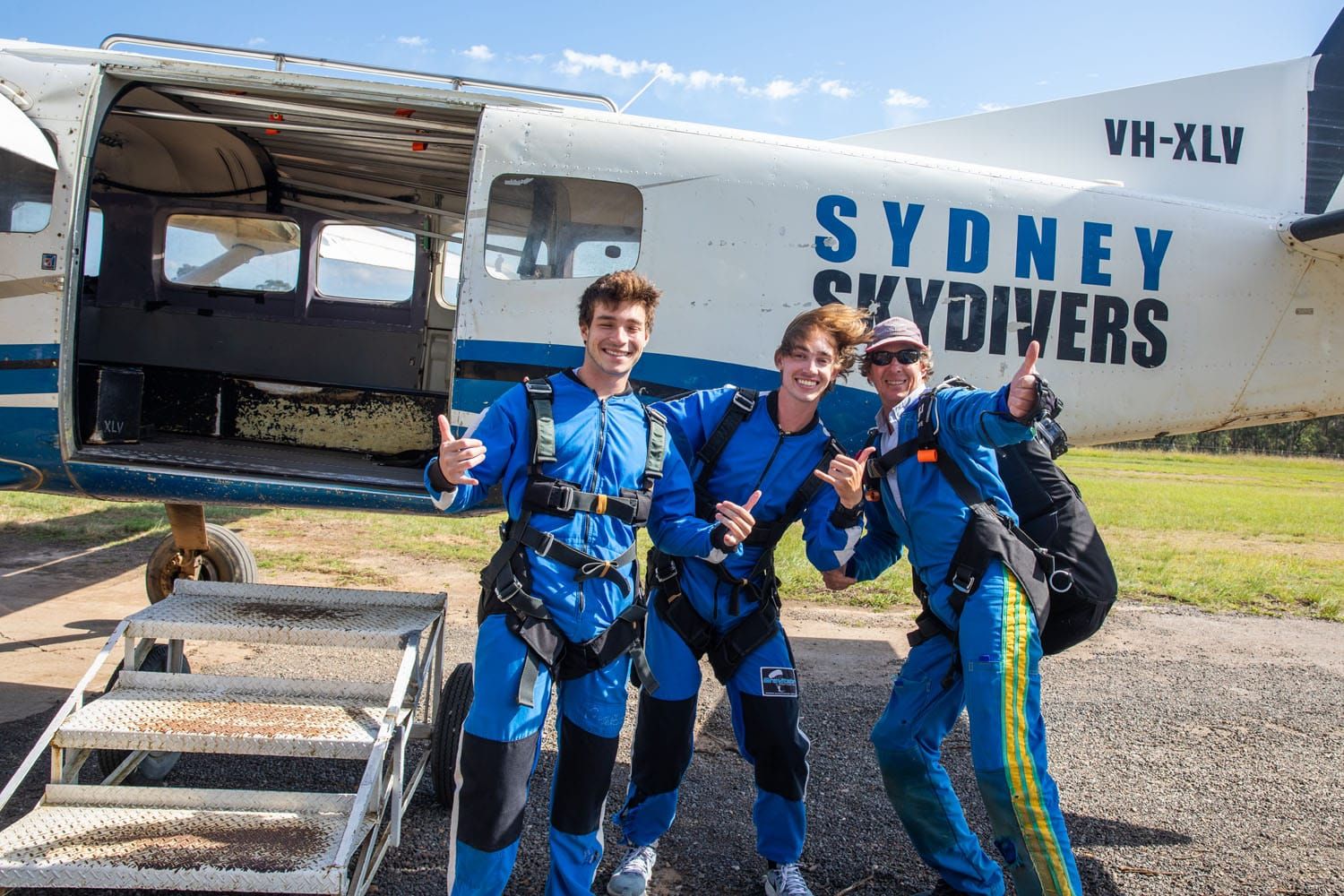 Tyler Photo Before Skydiving