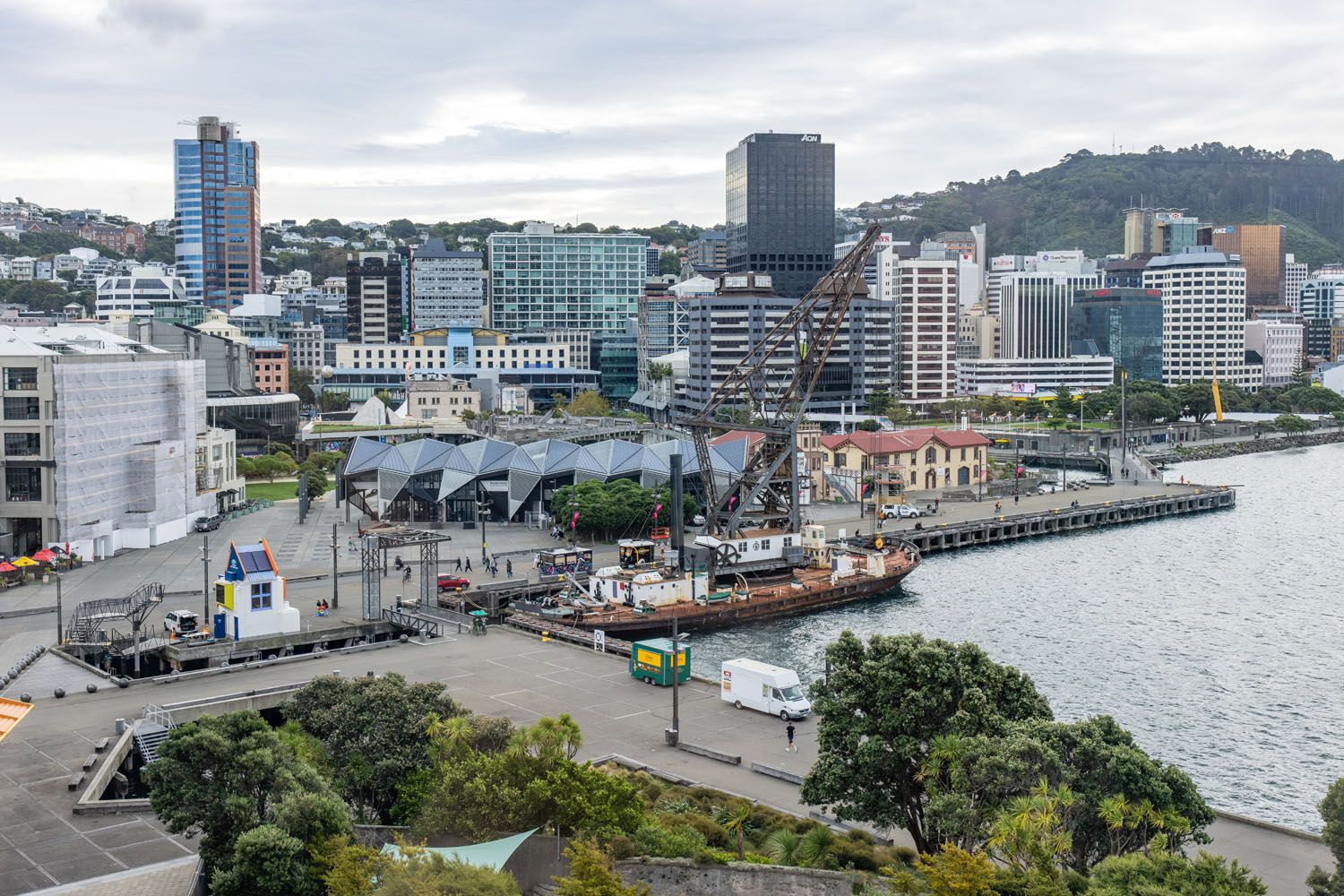 View from Te Papa