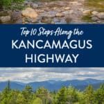 Top 10 stops along the Kancamagus Highway in New Hampshire. Albany covered bridge, Rocky Gorge, Champney Falls, and more.