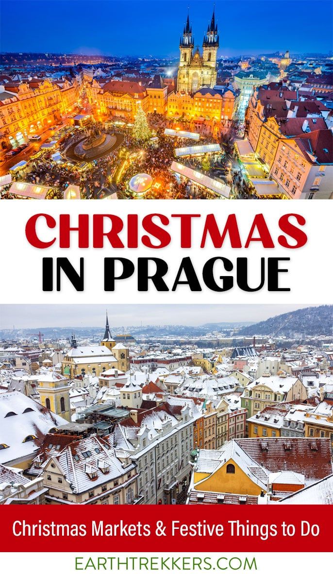Christmas in Prague, Czech Republic. Best Prague Christmas markets and festive things to do.