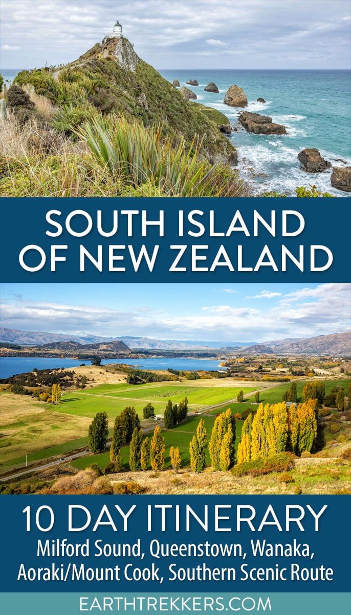 10 Day South Island New Zealand Itinerary
