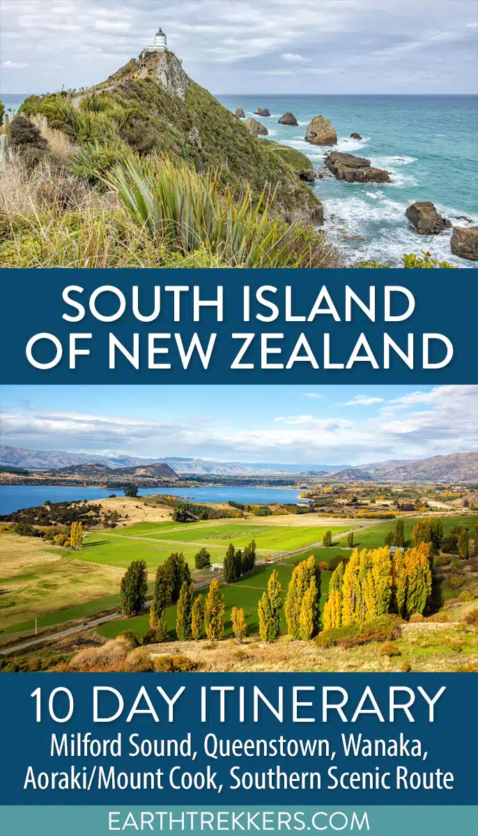 10 Day South Island of New Zealand Itinerary: 4 Different Ways. Four road trip itineraries through the South Island.