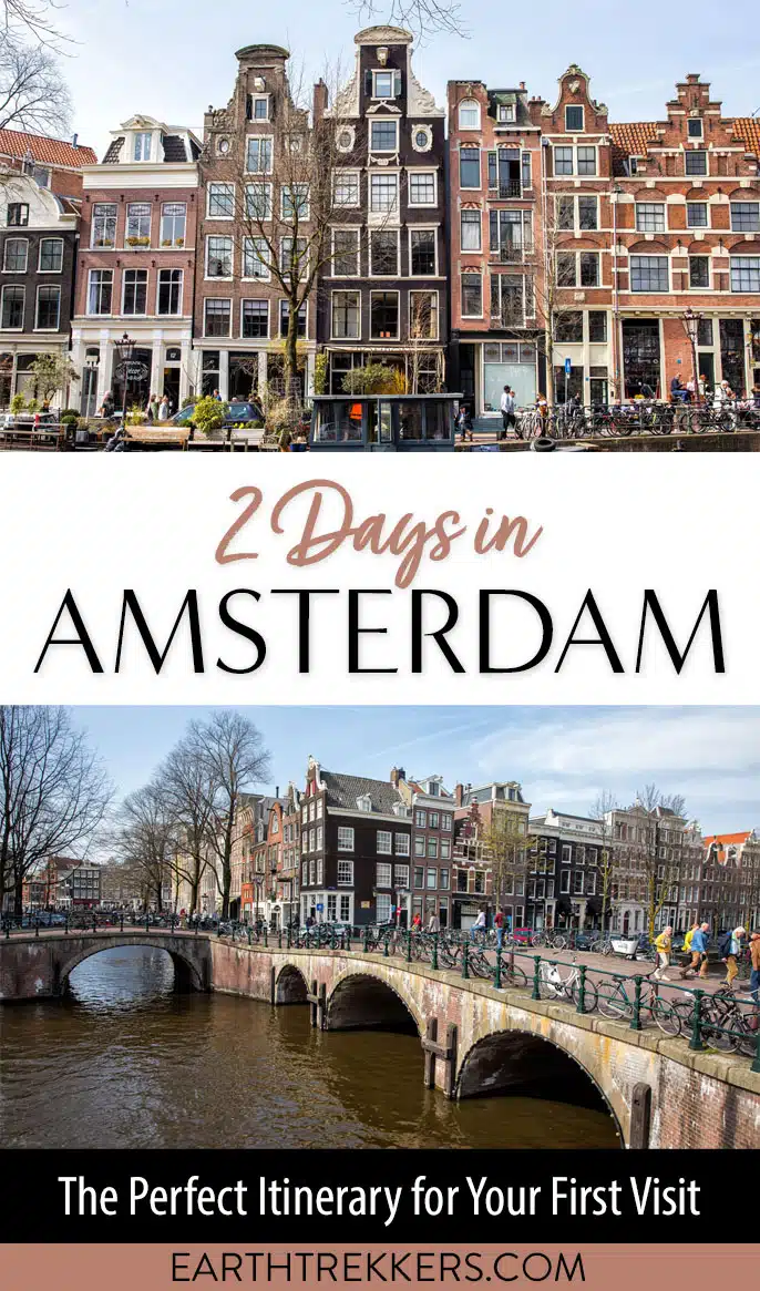 Amsterdam Itinerary, how to spend 2 perfect days in Amsterdam. Rijksmuseum, Van Gogh Museum, best restaurants, hotels, and more.