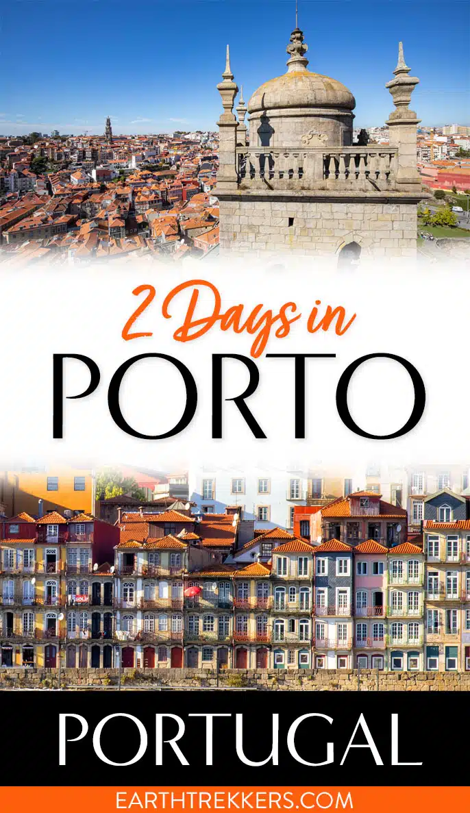 Best way to spend 2 days in Porto, Portugal. On this Porto itinerary, visit Porto's top attractions, viewpoints, and more.