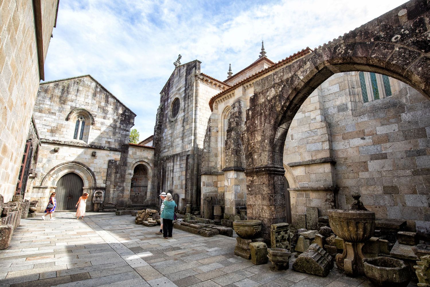 Braga Cathedral Courtyard