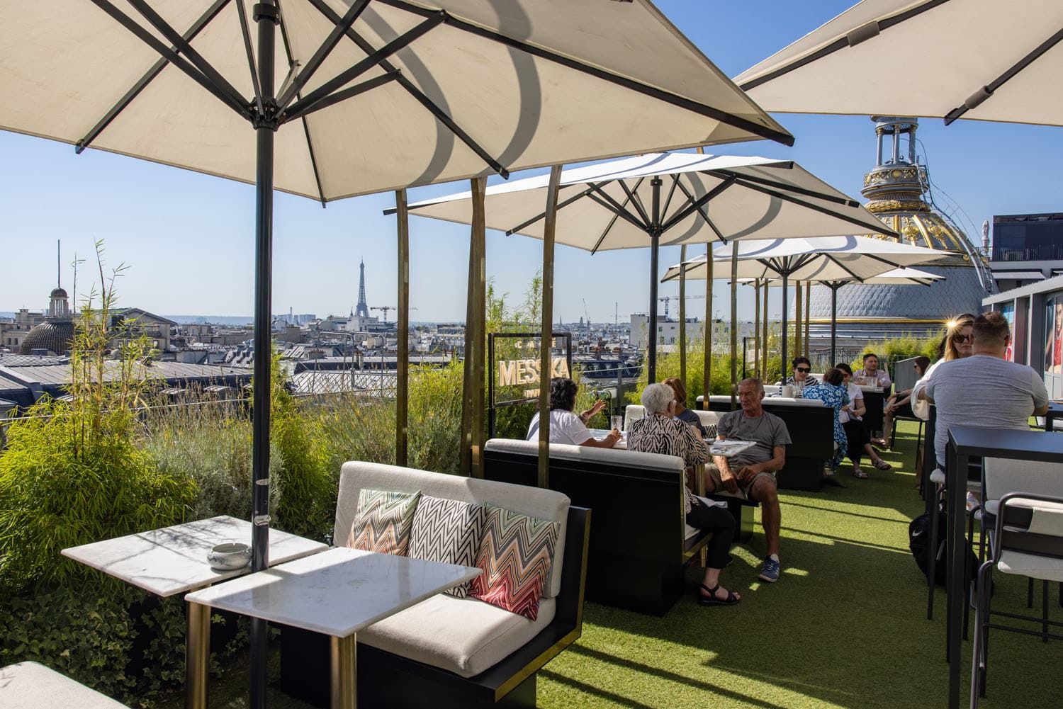 Cafe Messika | Best Rooftop Bars in Paris
