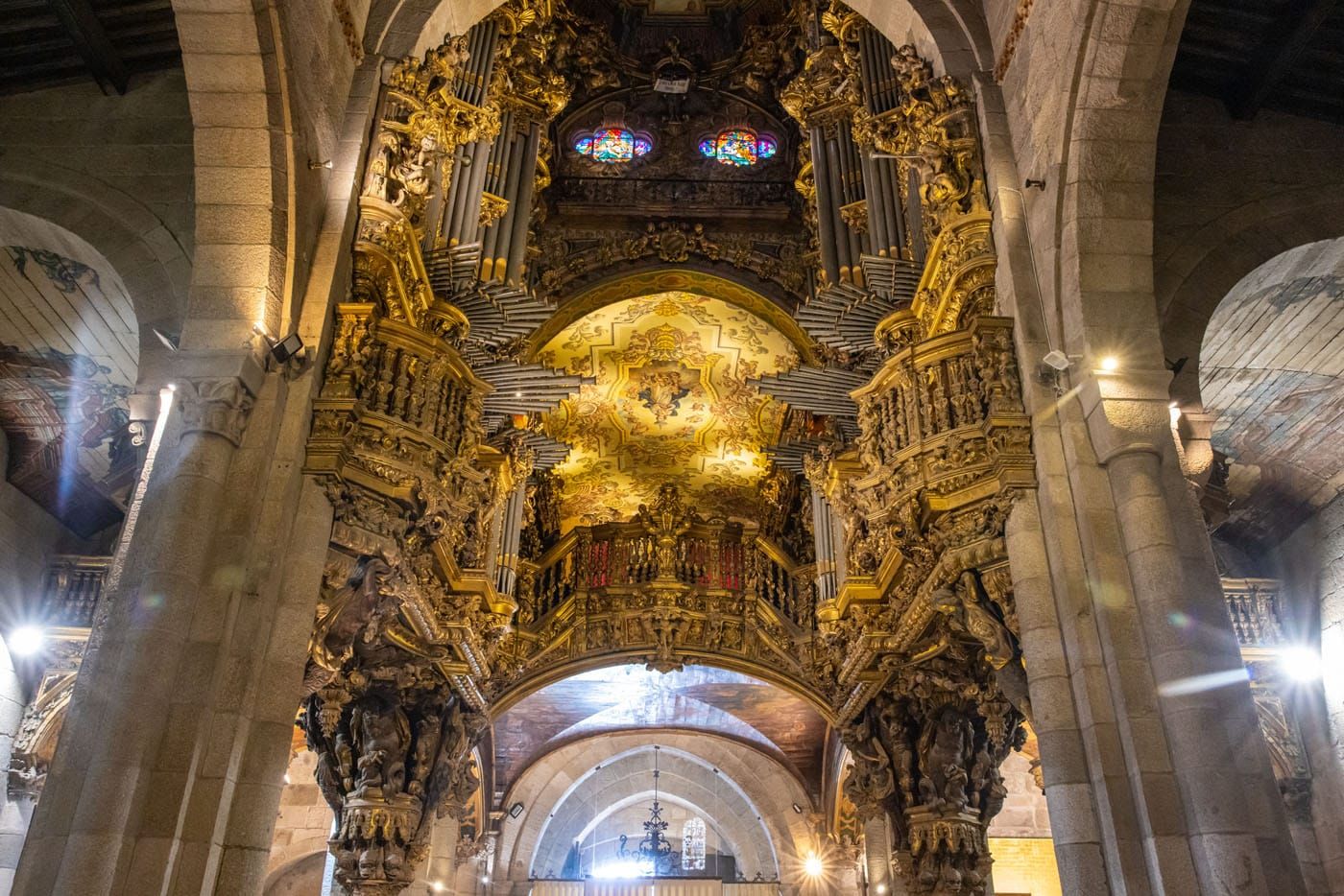 Inside Braga Cathedral