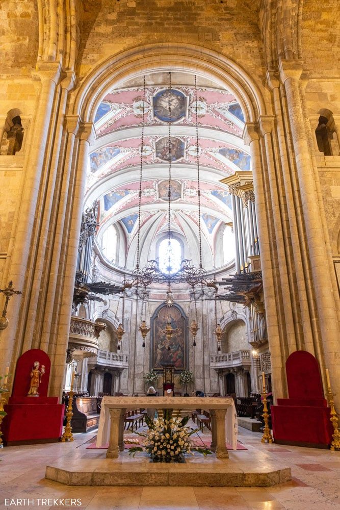 Lisbon Cathedral Interior