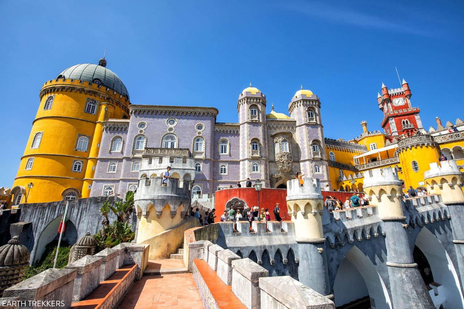 Pena Palace Sintra Portugal | Seven Wonders of Portugal