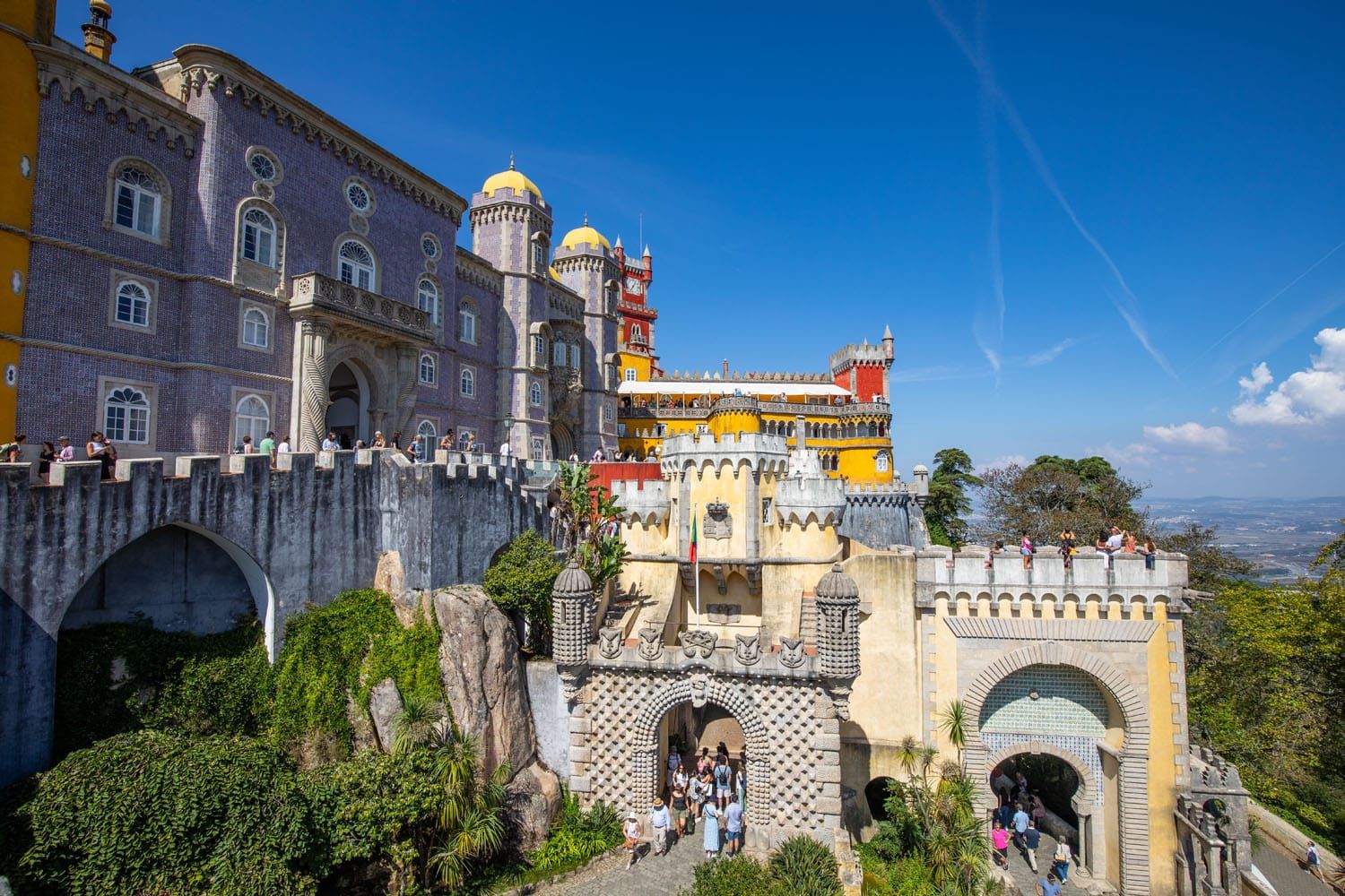 Pena Palace | One Day in Sintra day trip from Lisbon