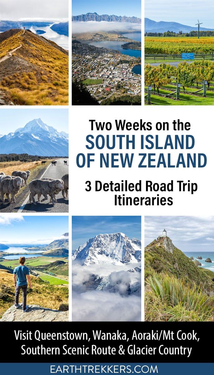 South Island New Zealand Itinerary