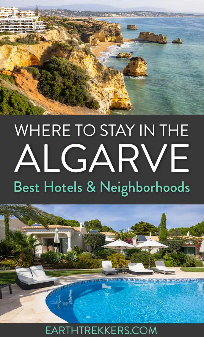 Where to stay in the Algarve, Portugal. Best locations and hotels in the Algarve. Where to stay in Lagos, Faro, and more.