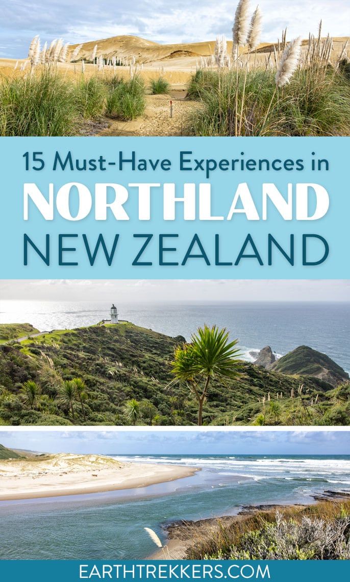 15 best things to do in Northland, New Zealand. Te Paki Sand Dunes, Cape Reinga, Ninety Mile Beach, Bay of Islands, and more.