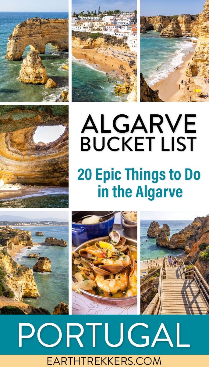 Algarve Bucket List. 20 epic things to do in the Algarve, Portugal: Lagos, Albufeira, Ponta da Piedade, Algar Seco, and more.