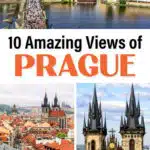 10 best views of Prague. Best photo spots in Prague: Charles Bridge, Old Town Tower Bridge, Old Town Hall Tower, and more.