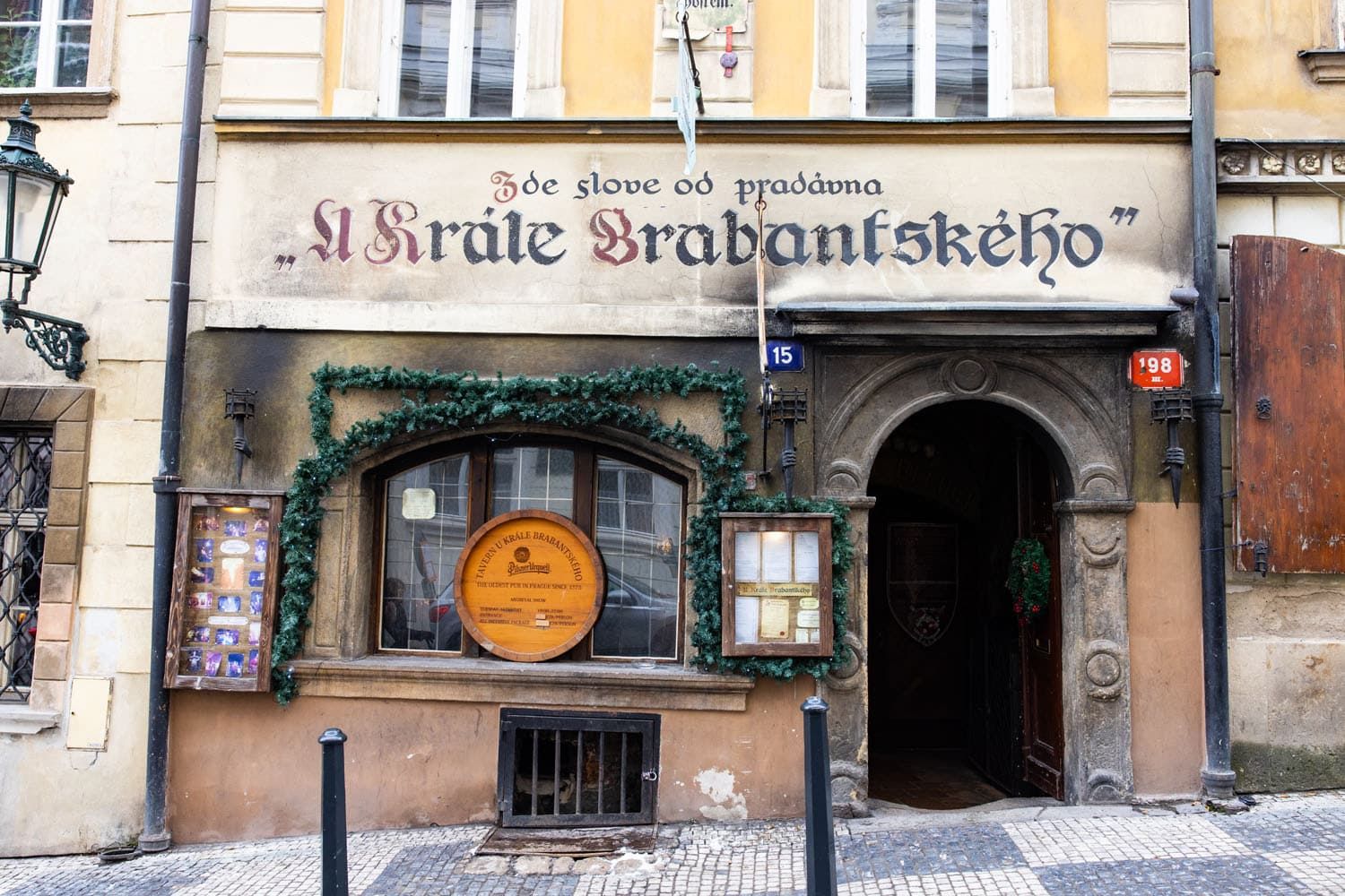 Prague Medieval Tavern | One day in Prague itinerary