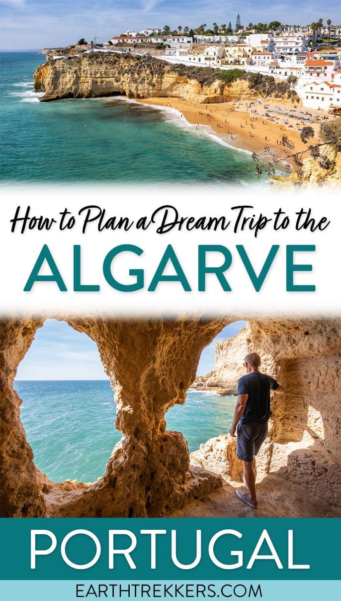 How to plan the perfect Algarve itinerary, Portugal. Best way to spend 3, 4, 5, 6, 7, or 8 days in the Algarve.
