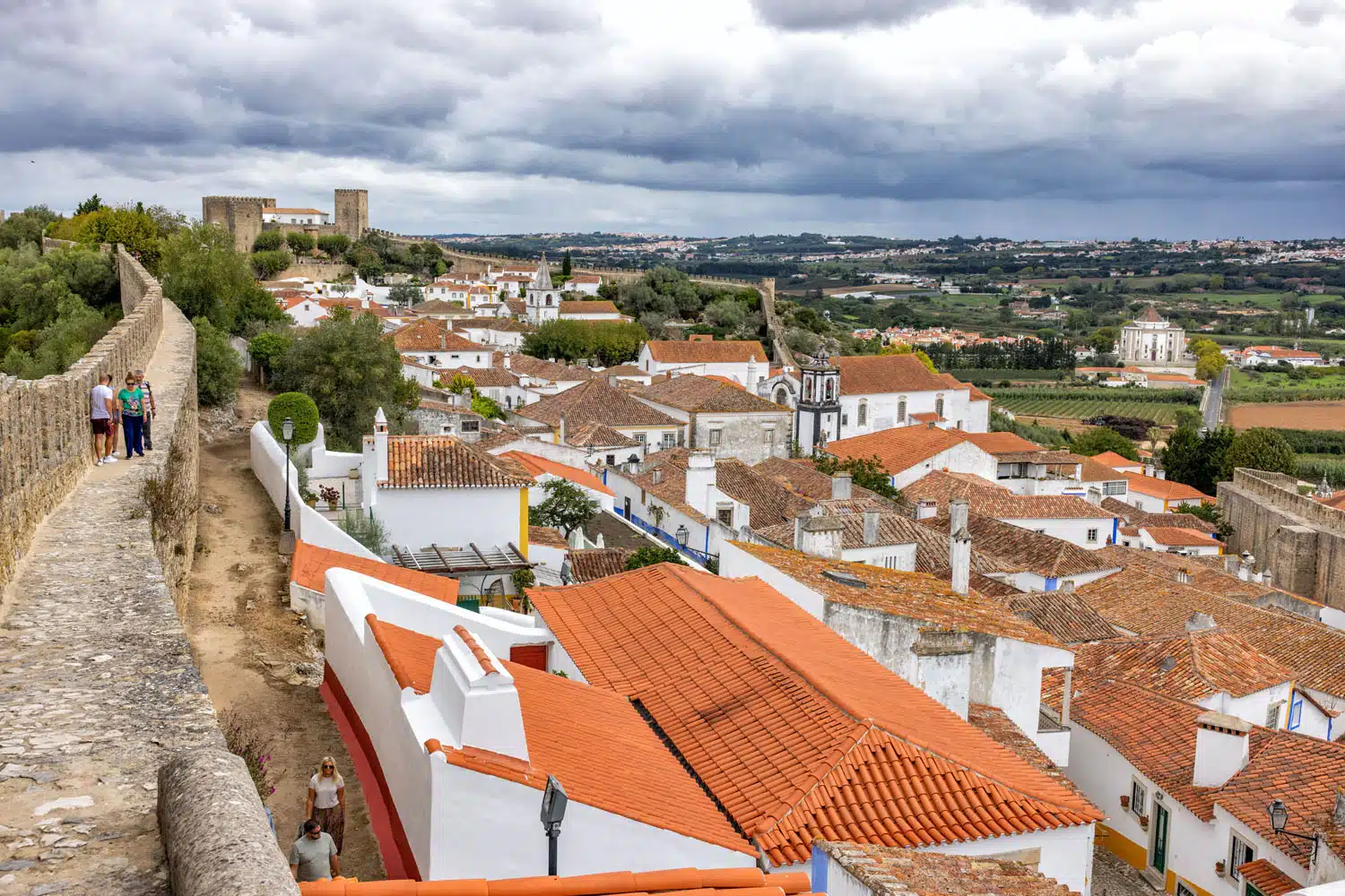 Obidos Castle Walls