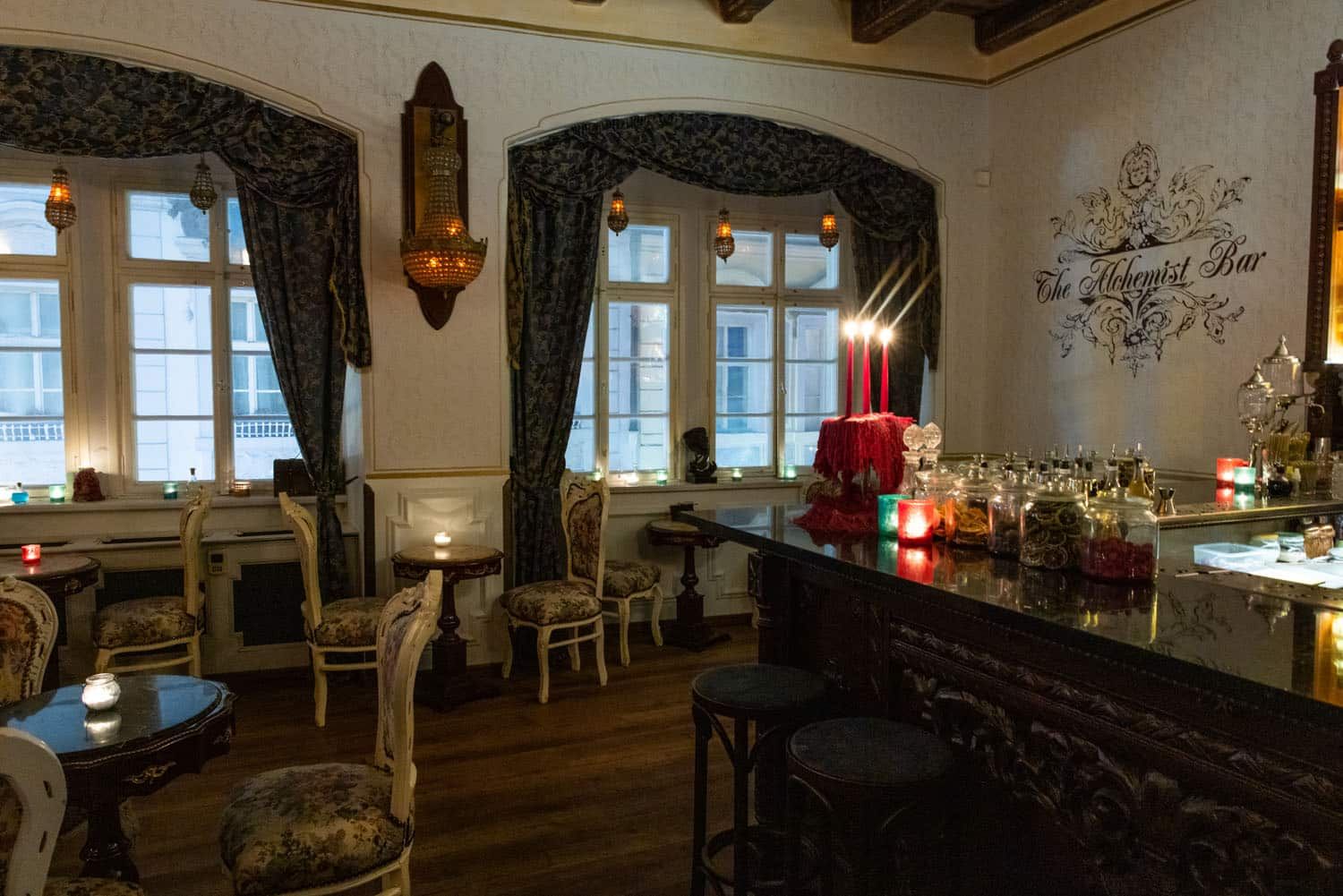 Alchemist Bar Prague | Best Prague Cocktail Bars
