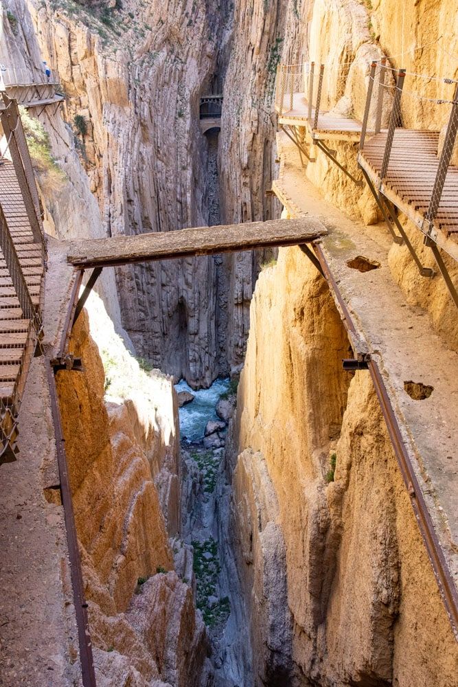 Caminito del Rey Old Bridge