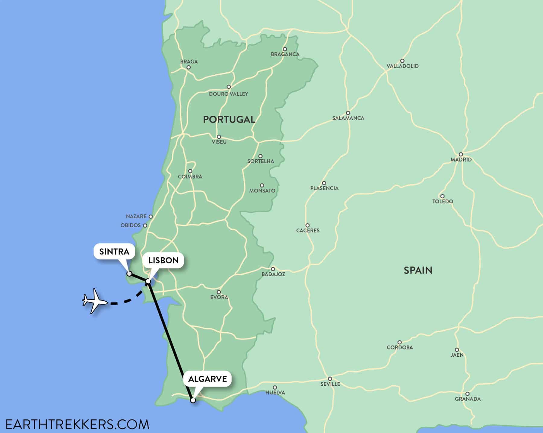 10 Day Portugal Itinerary Lisbon Algarve