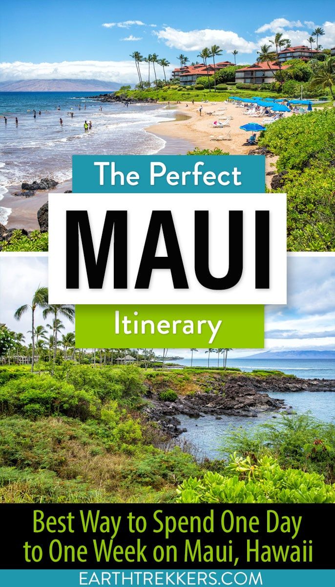 How to plan the perfect Maui itinerary. Best things to do in Maui, Hawaii, with Lahaiana, Haleakala, Road to Hana, and more.