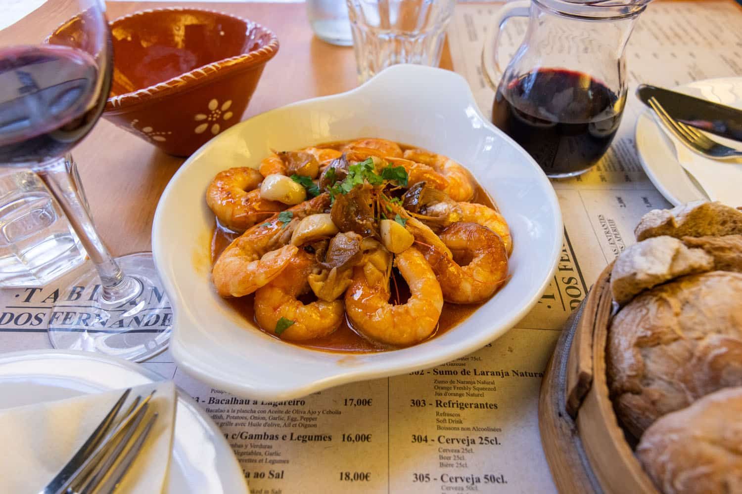 Camarao so Alho | One day in Porto