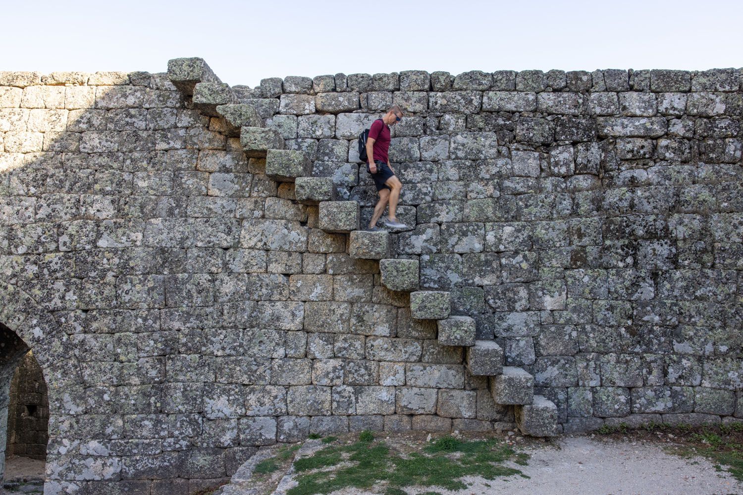 Monsanto Castle Steps