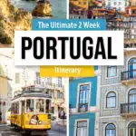 2 week Portugal Itinerary. The best way to spend 14 days in Portugal, both on a road trip and using public transportation.