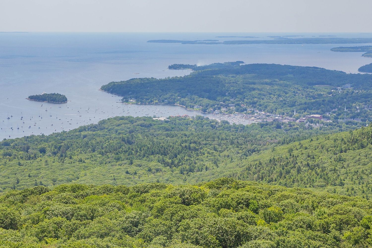 View from Mount Megunticook | Best things to do in Camden, Maine