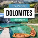 Best Dolomites itinerary for 1 to 10 days. Best hikes in the Dolomites, best things to do, how to plan your time, and more.