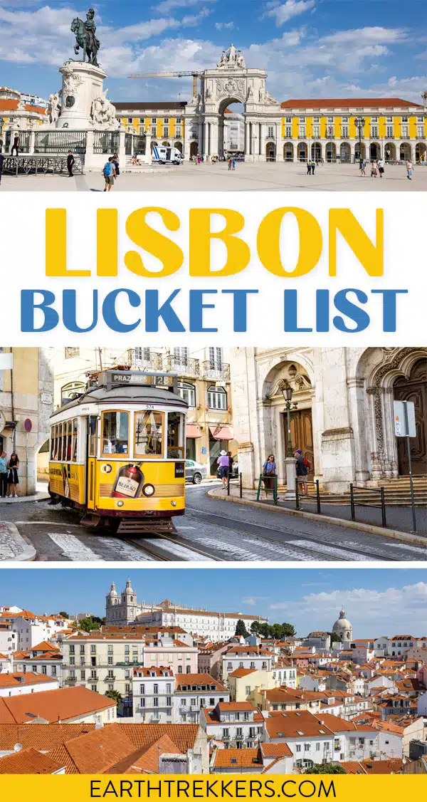 Best things to do in Lisbon, Portugal. Jeronimos Monastery, Sao Jorge Castle, Lisbon Cathedral, Belem Tower, Alfama and Bairro Alto districts, Tram 28. 
