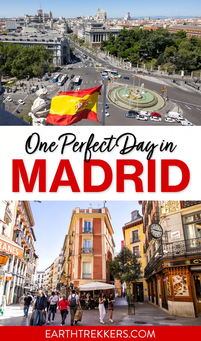 On this one-day Madrid itinerary, visit the Prado Museum, Royal Palace, Plaza Mayor, Mercado San Miguel, and Barrio de la Latina.