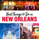 New Orleans bucket list. Best thing to do in New Orleans: Bourbon Street, Mardi Gras, Jazz Fest, parades, map, and photos.