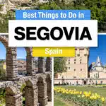 Best things to do in Segovia, Spain. How to visit Segovia on a day trip from Madrid and add on Avila or Toledo.