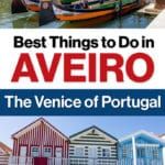 Best things to do in Aveiro, Portugal. Includes Costa Nova. How to spend one day in Aveiro and plan a day trip.