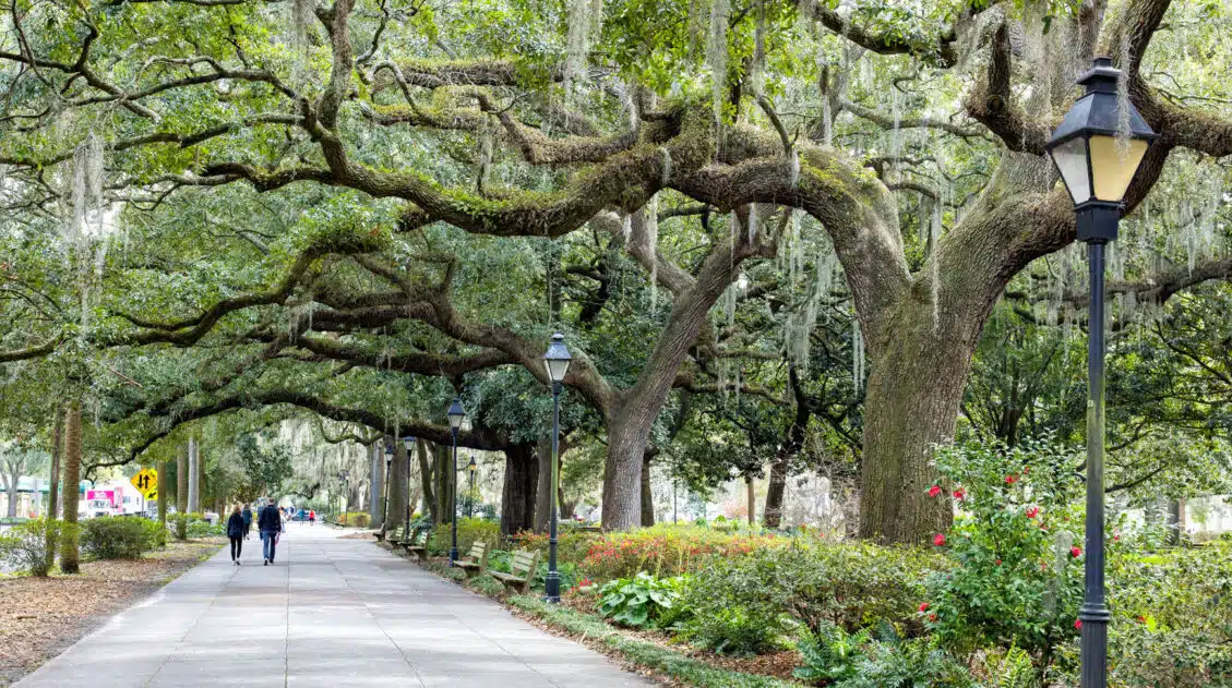 Forsyth Park in Savannah, Georgia