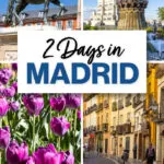 Best way to spend 2 days in Madrid, Spain. See the top sights (Prado Museum, Royal Palace of Madrid, and Gran Via) and go on a food tour.