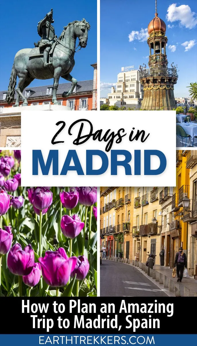 Best way to spend 2 days in Madrid, Spain. See the top sights (Prado Museum, Royal Palace of Madrid, and Gran Via) and go on a food tour.