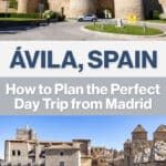 Best things to do in Avila and everything you need to know to plan a day trip to Avila from Madrid, Spain.