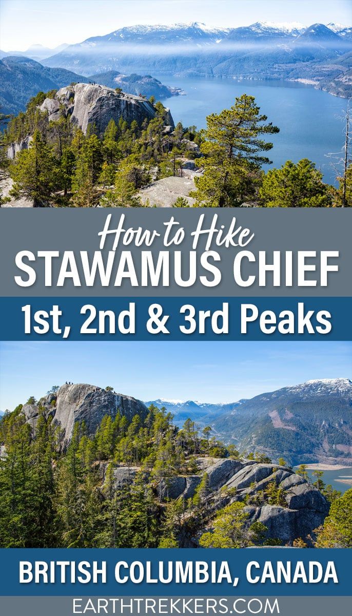Exactly know to hike Stawamus Chief in Squamish, Canada. How to hike the first, second, and third peaks, with expert tips.