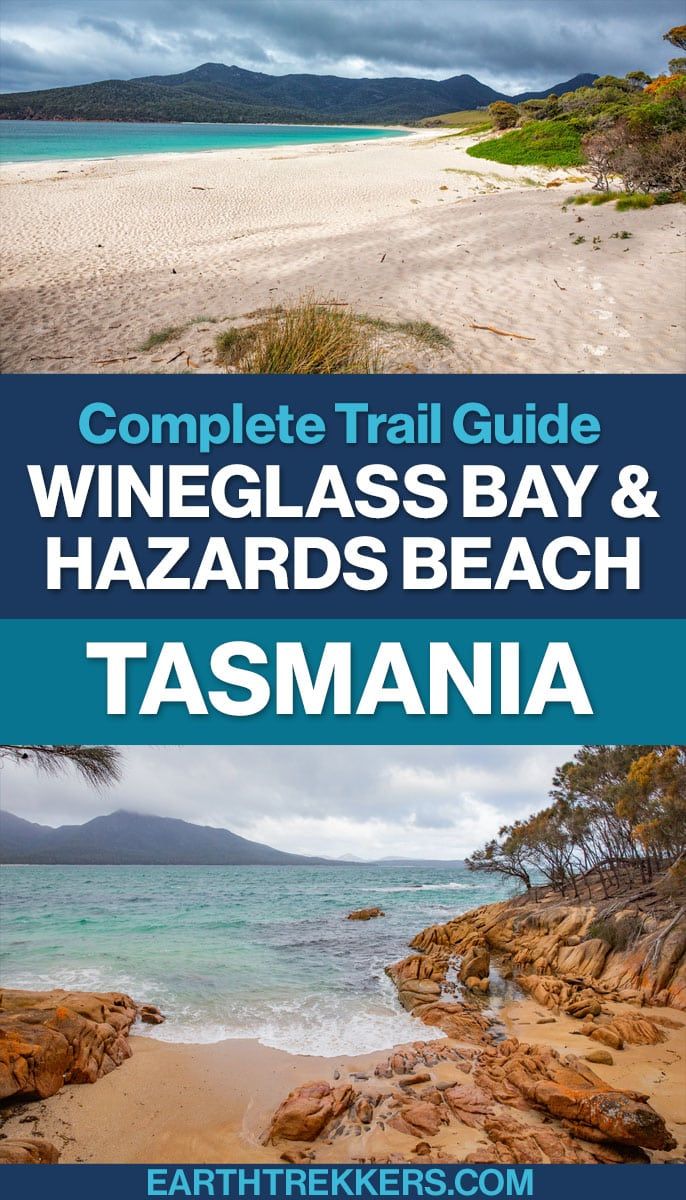 Exactly how to hike the Wineglass Bay and Hazards Beach Circuit in Tasmania, Australia.