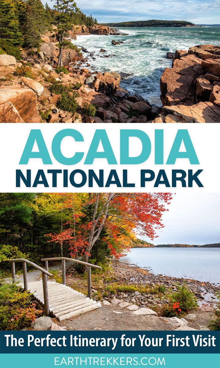 The perfect Acadia National Park itinerary. Learn how to spend 2 to 3 days in Acadia National Park, with best hikes and more.