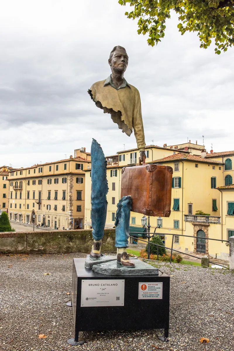 Bruno Catalano Statue Lucca