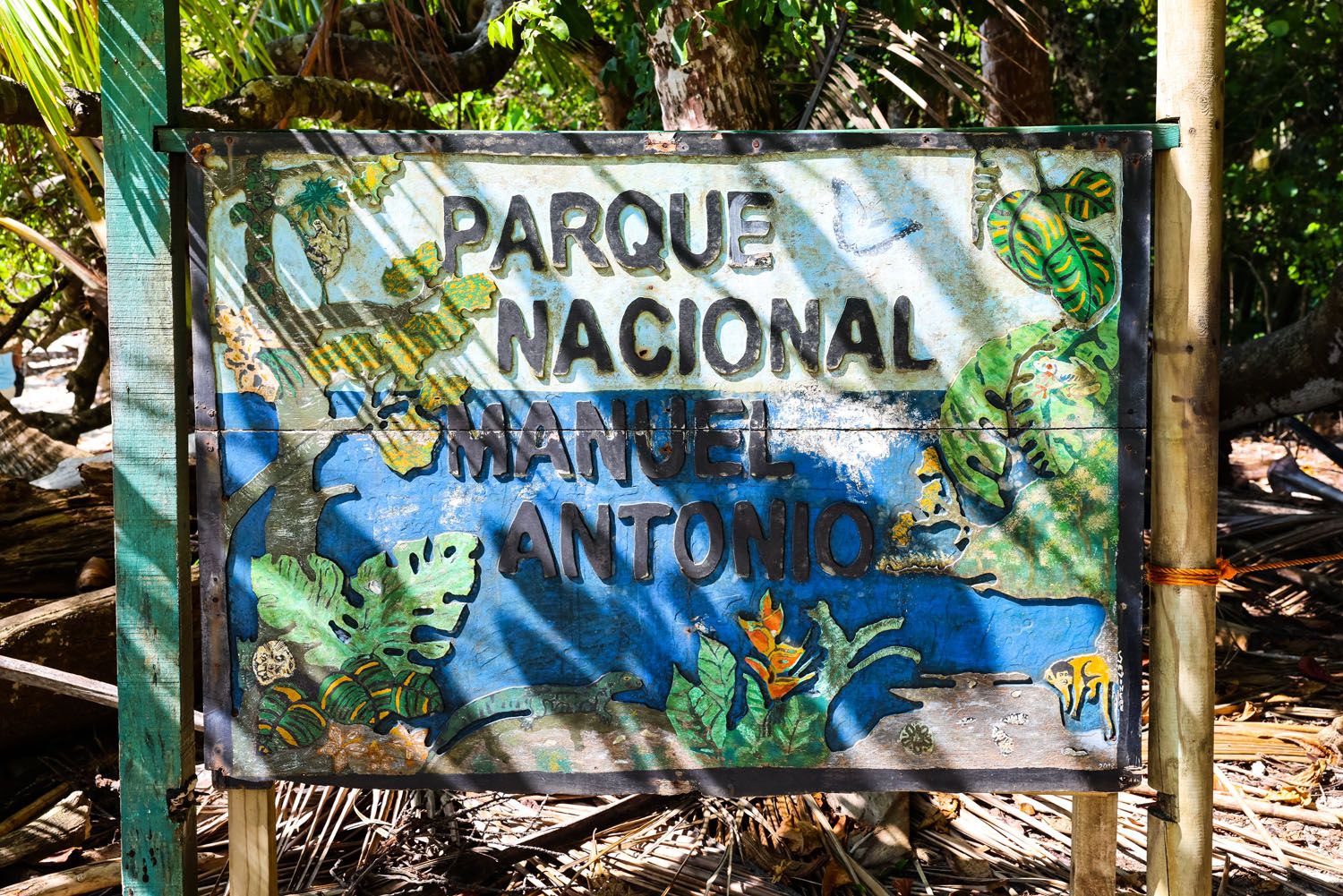 Manuel Antonio National Park Sign
