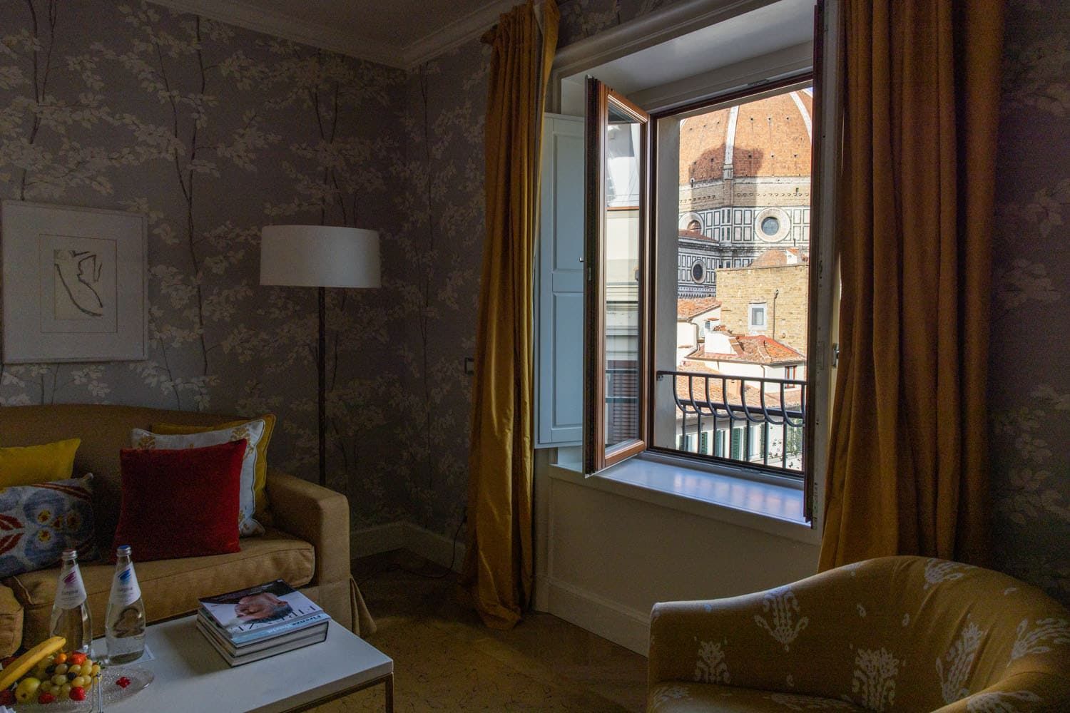 Our Hotel Room in Florence