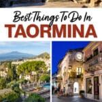 Best things to do in Taormina, Sicily. The Ancient Greek Theater, scenic walks and beautiful piazzas, plus the best day trips.